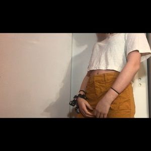 Mustard orange pants